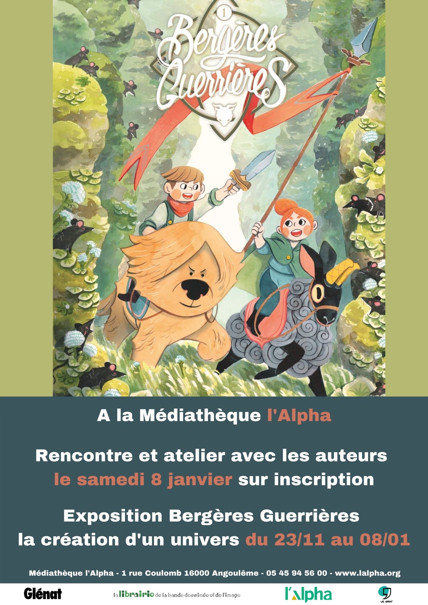Affiches Bergères Guerrières