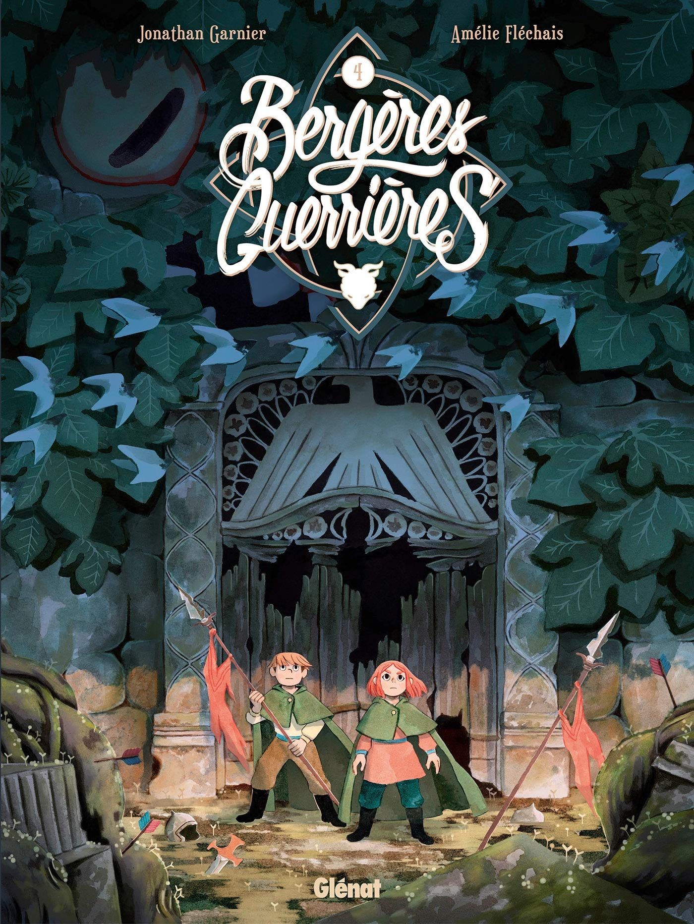 Couverture tome 4 bergeres guerrières