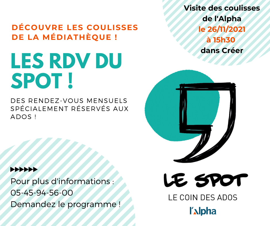 Rdv du spot du 26 novembre