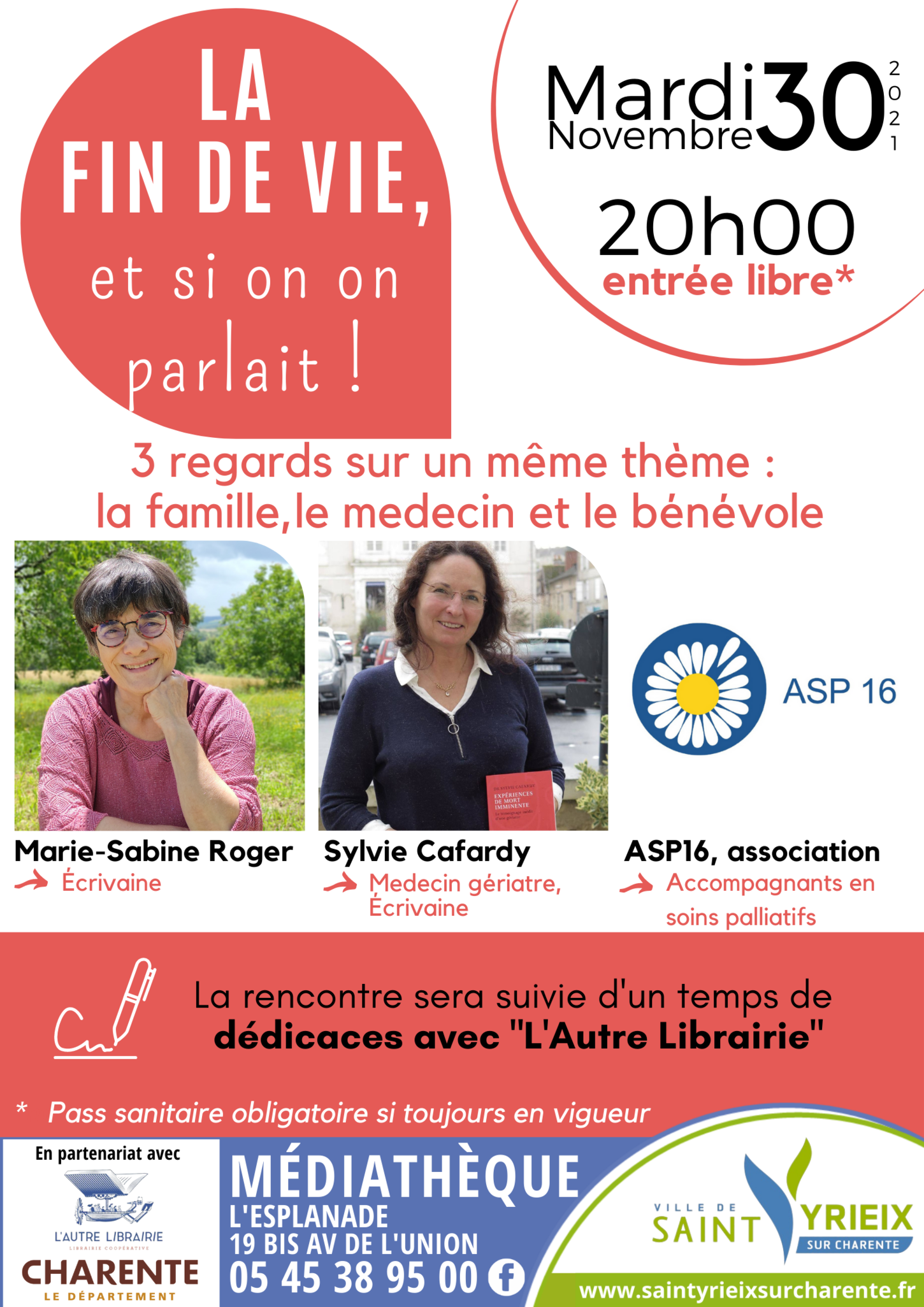 La fin de vie et si on en parlait ?! 